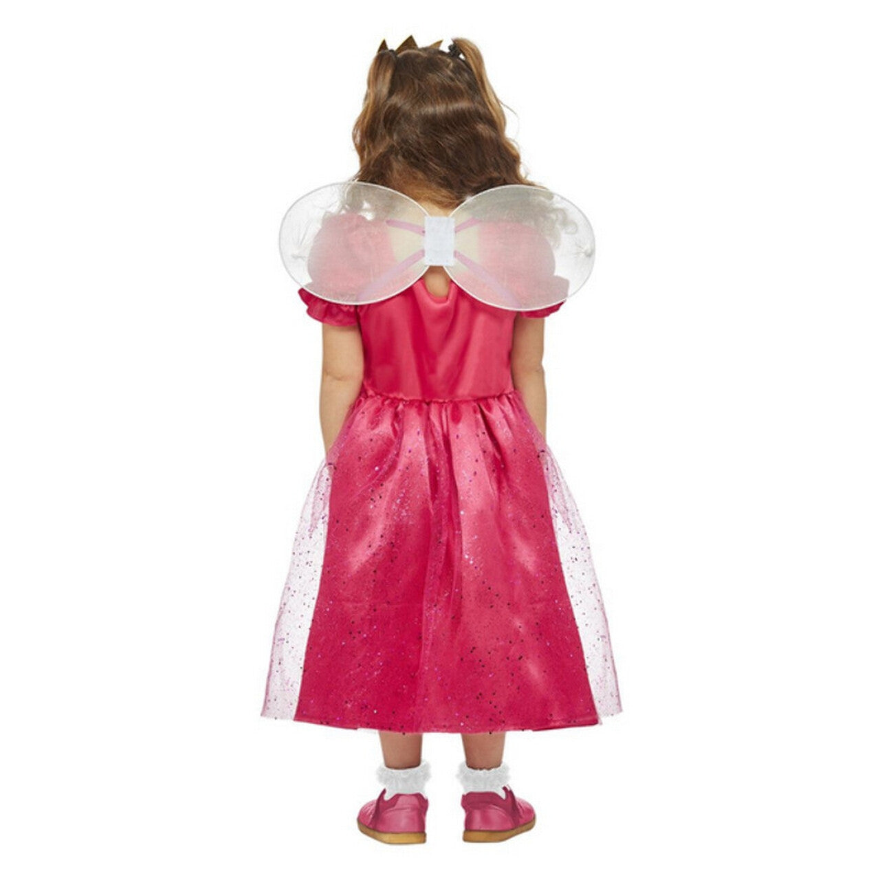 Op deze afbeelding zie je een Kostuums, van het merk Smiffy's. Holly Roze Prinses Fee Meisje Kostuum