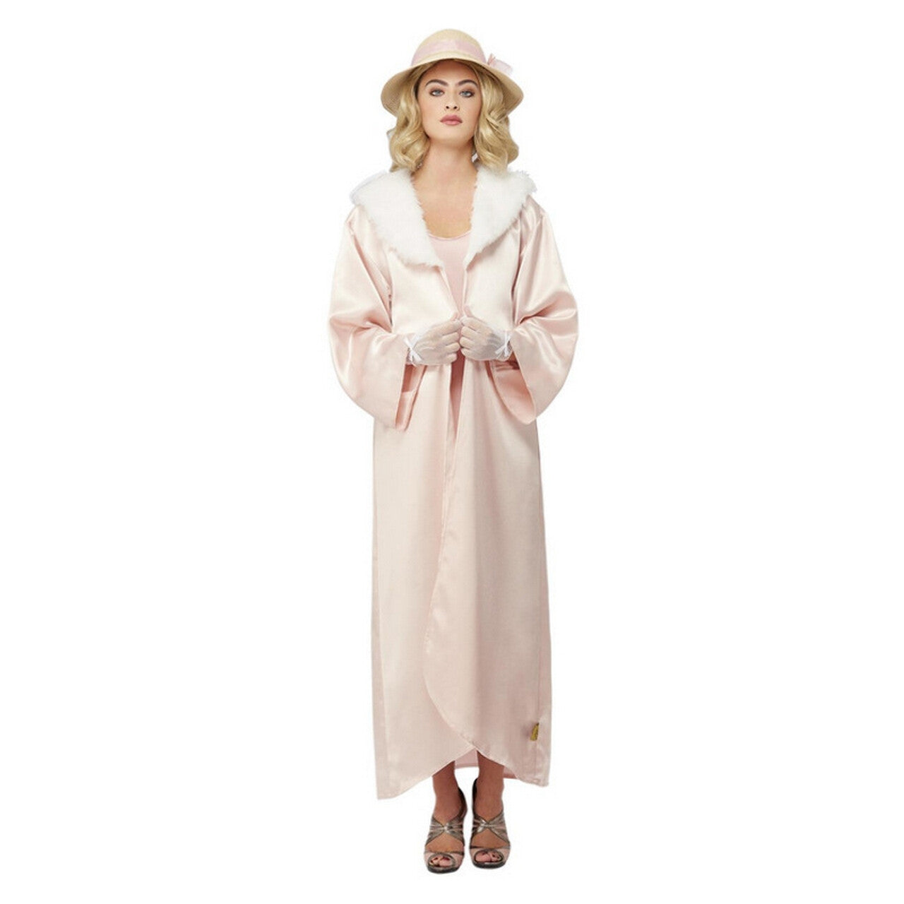 Op deze afbeelding zie je een Kostuums, van het merk Smiffy's. Peaky Blinders Deftige Engelse Grace Shelby Vrouw Kostuum