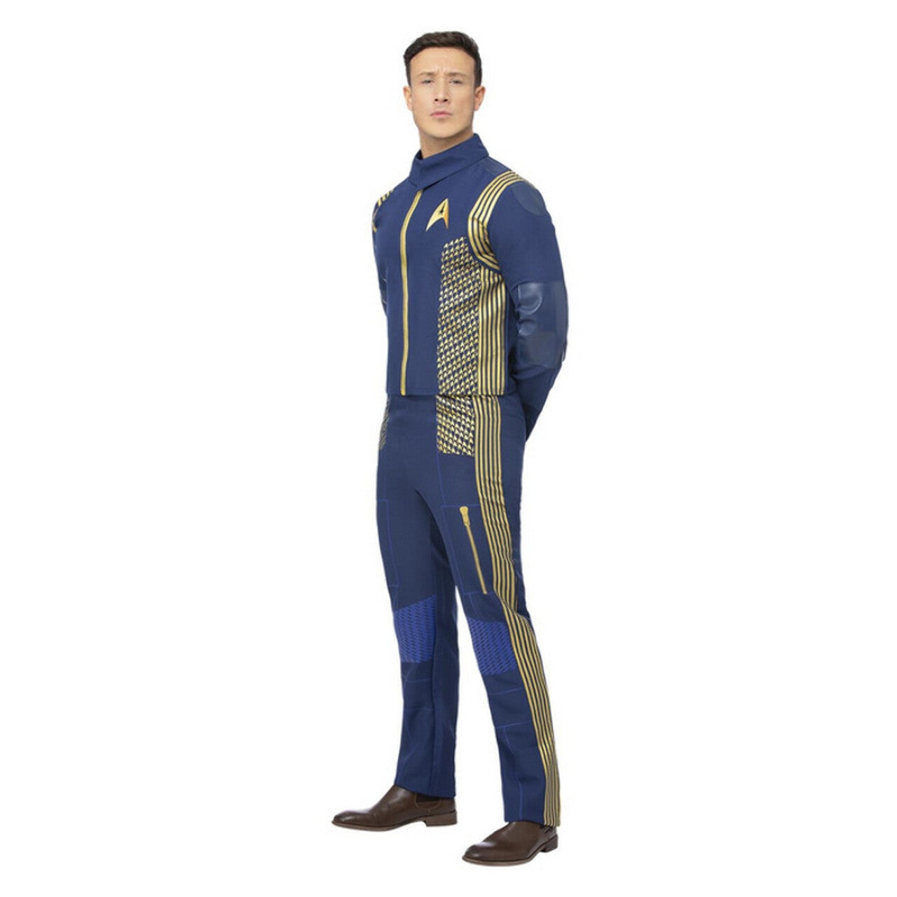 Op deze afbeelding zie je een Kostuums, van het merk Smiffy's. Star Trek Discovery Command Star Fleet Kostuum