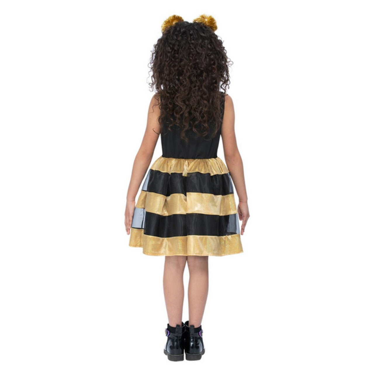 Op deze afbeelding zie je een Kostuums, van het merk Smiffy's. L.o.l Surprise Deluxe Glitterati Queen Bee Meisje Kostuum