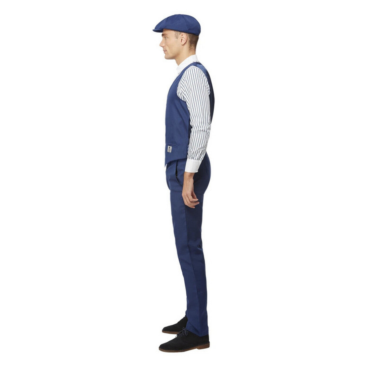 Op deze afbeelding zie je een Kostuums, van het merk Smiffy's. Zeer Goed Geklede Peaky Blinders Shelby Man Kostuum
