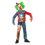 Op deze afbeelding zie je een Kostuums, van het merk Smiffy's. Lachen In Het Donker Enge Clown Kind Kostuum