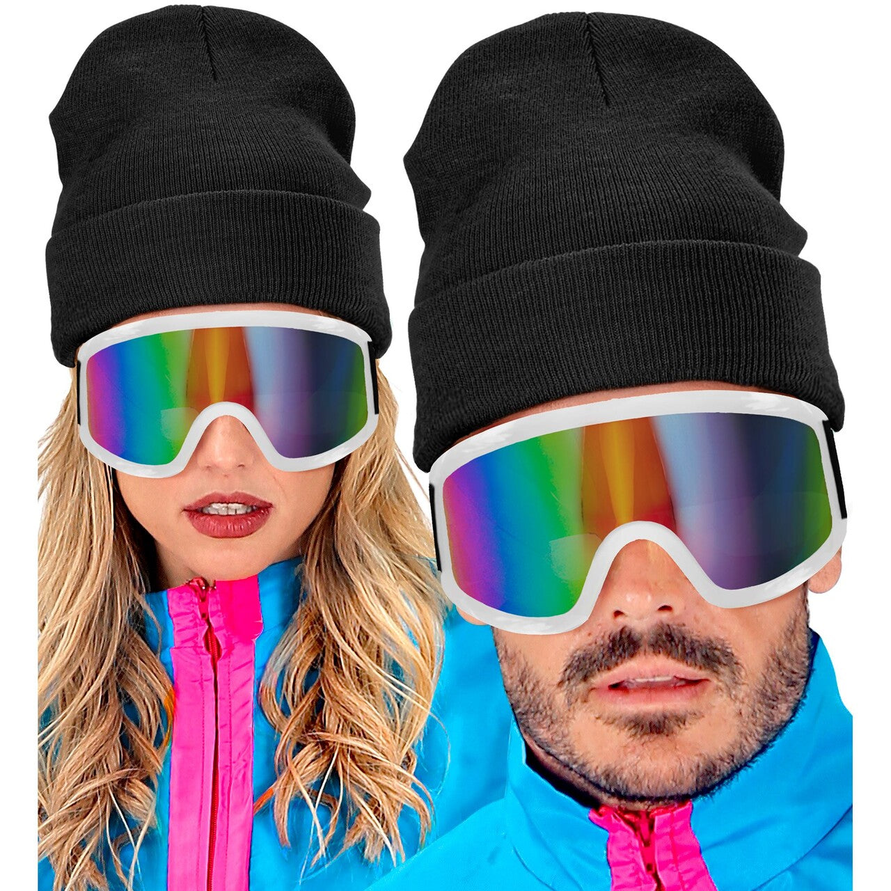 Op deze afbeelding zie je een Accessoires, van het merk Widmann. Zwarte Winter Muts Black Beanie