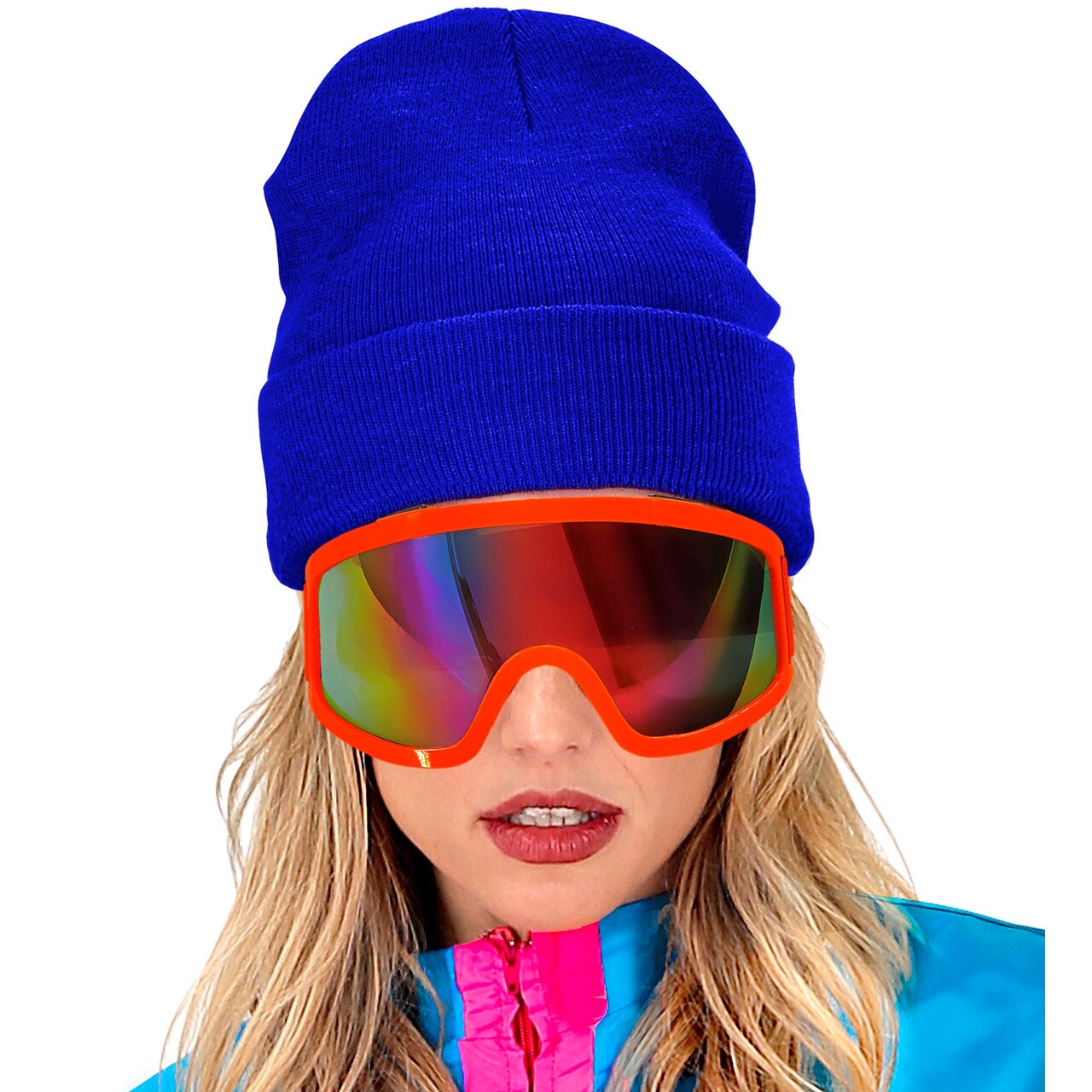 Op deze afbeelding zie je een Accessoires, van het merk Widmann. Blauwe Winter Muts Mystic Blue Beanie