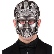 Op deze afbeelding zie je een Accessoires, van het merk Widmann. Victory Of Greece Masker Zilver