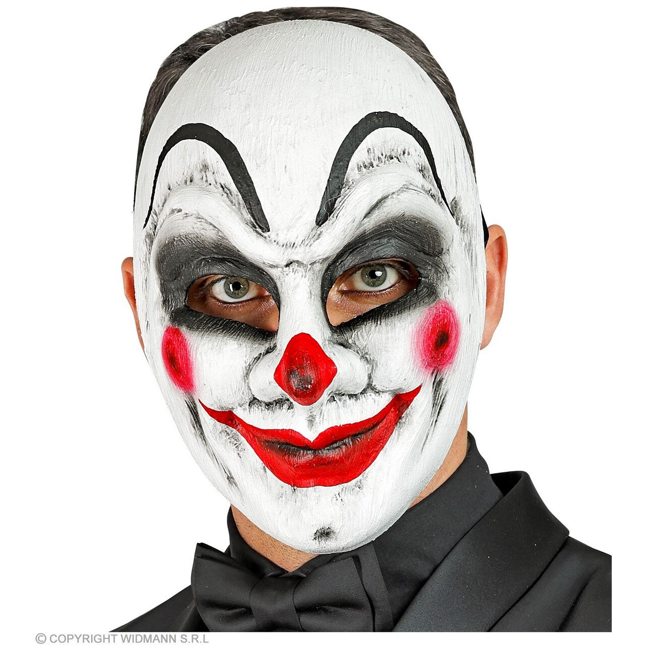 Op deze afbeelding zie je een Accessoires, van het merk Widmann. Masker Theater Enge Clown Freakshow