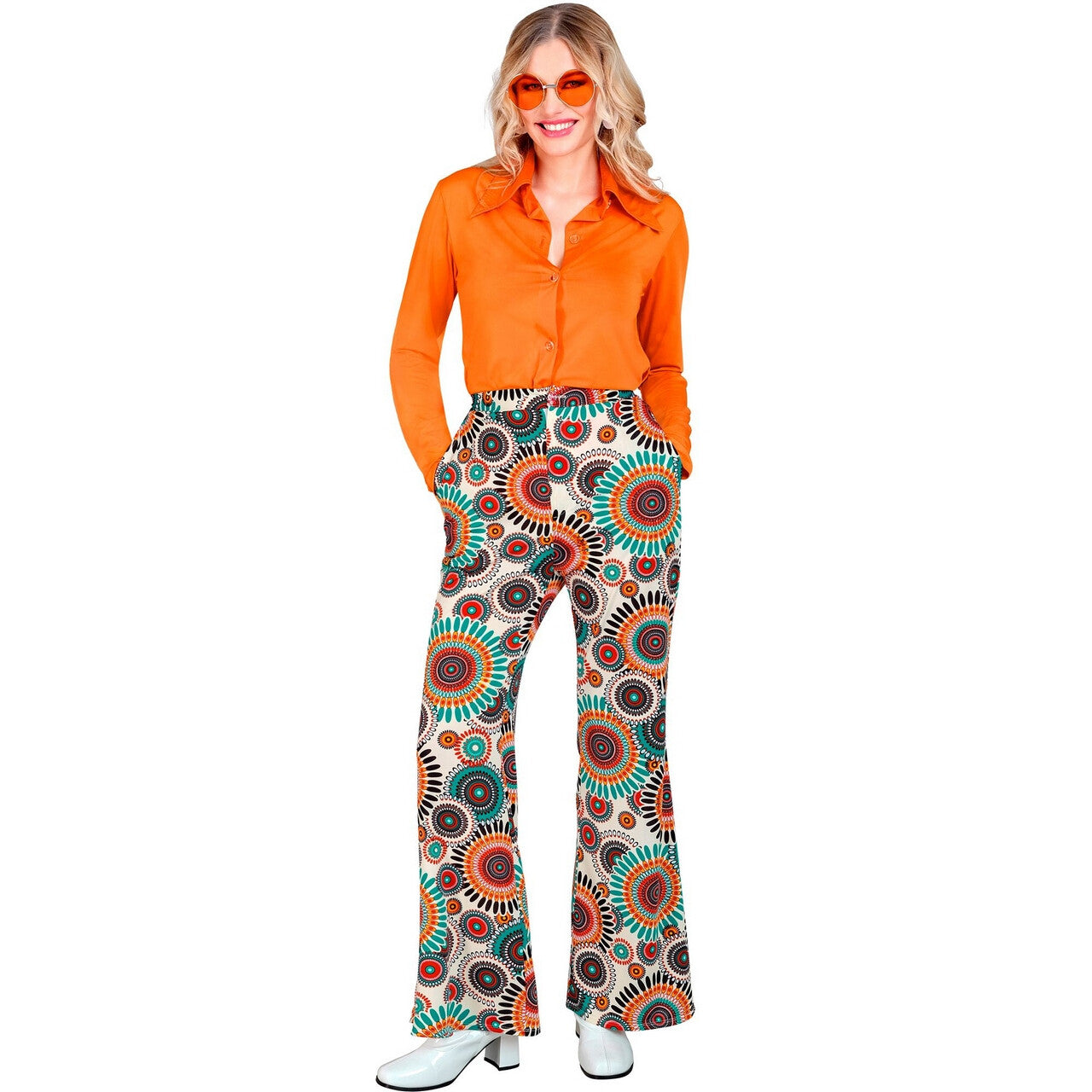 Op deze afbeelding zie je een Kostuums, van het merk Widmann. True Vintage Broek Super 60s Vrouw