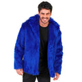 Blauwe Bontjas Furry Blue