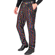 Op deze afbeelding zie je een Kostuums, van het merk Widmann. Confetti Pret Pailletten Broek Man