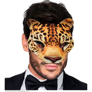 Op deze afbeelding zie je een Accessoires, van het merk Widmann. Super Echt Kinloos Masker Luipaard