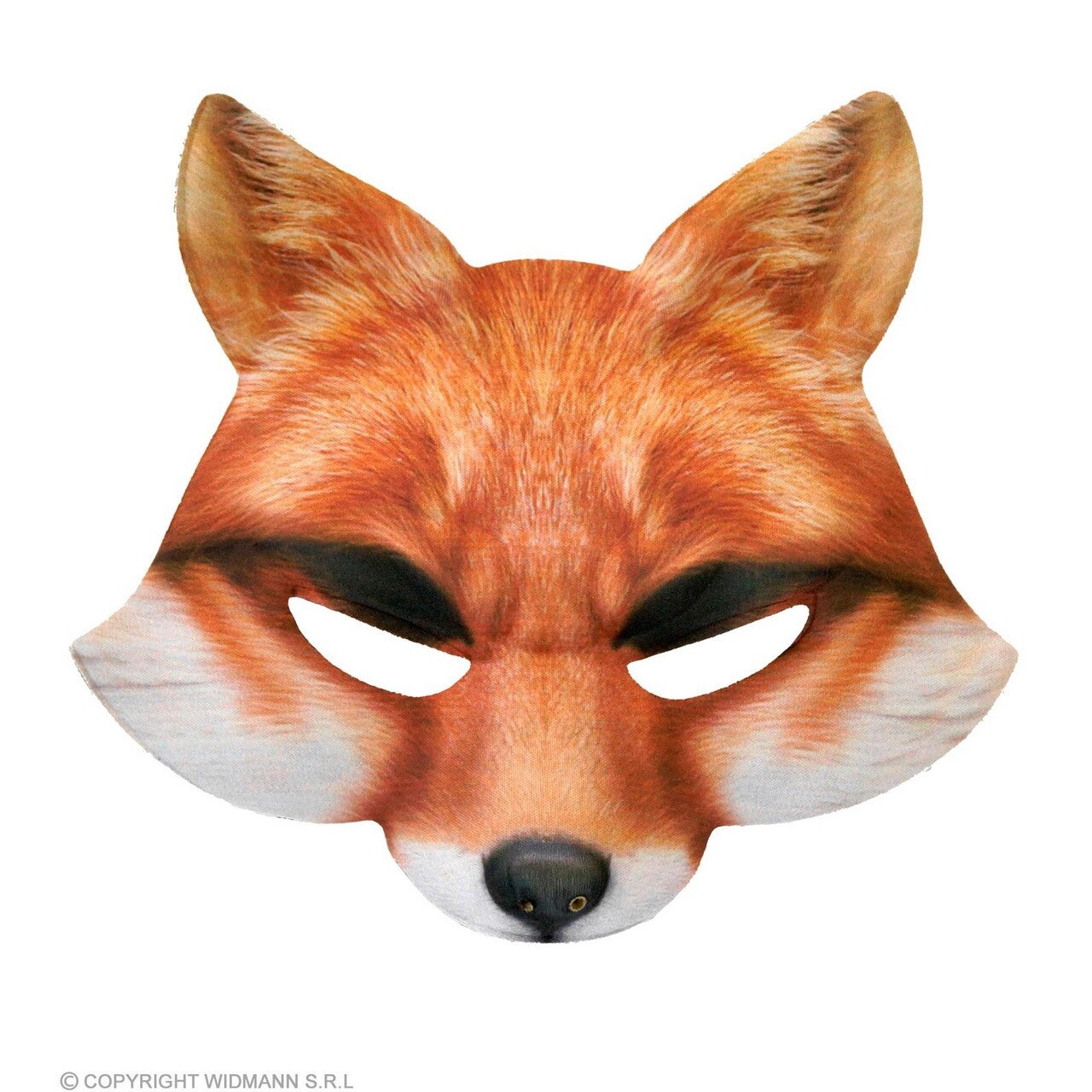 Op deze afbeelding zie je een Accessoires, van het merk Widmann. Super Echt Kinloos Masker Vos