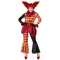 Hester Jester Horror Clown Vrouw Kostuum