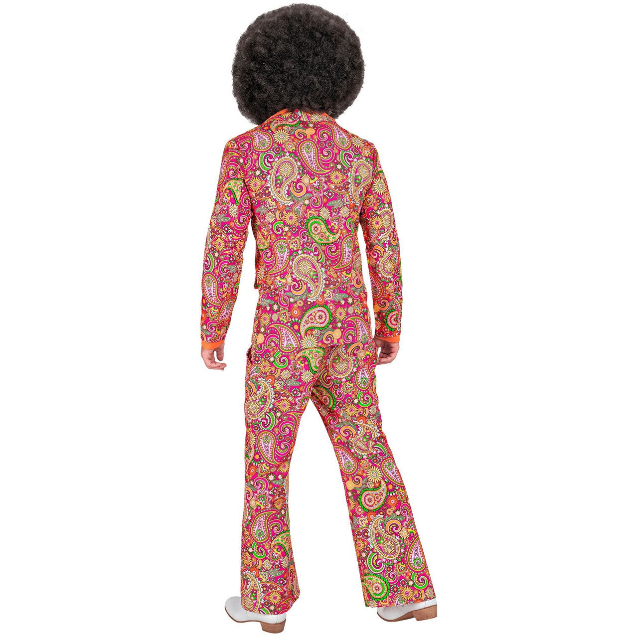 Op deze afbeelding zie je een Kostuums, van het merk Widmann. So Into The 60s Patrick Paisley 2delig Man Kostuum