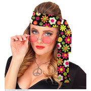 Op deze afbeelding zie je een Accessoires, van het merk Widmann. So 60s Hoofdband Bloemenfurie