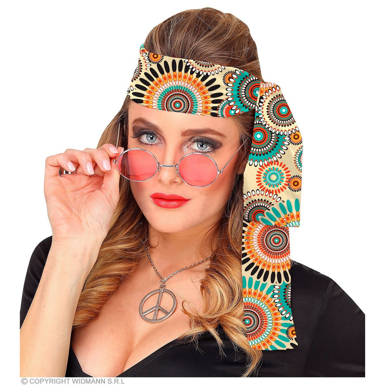 Op deze afbeelding zie je een Accessoires, van het merk Widmann. So 60s Hoofdband Vintage