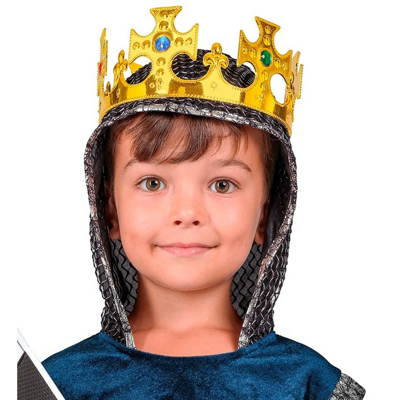 Op deze afbeelding zie je een Accessoires, van het merk Widmann. Koninklijke Gouden Kroon