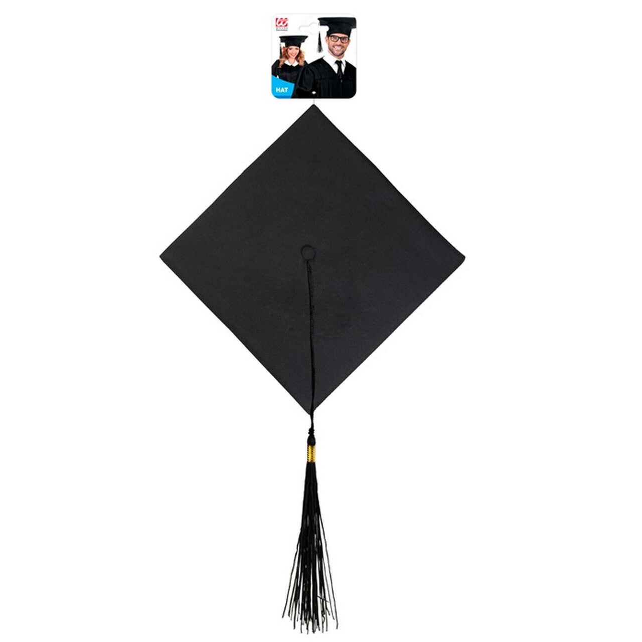 Op deze afbeelding zie je een Accessoires, van het merk Widmann. Geslaagde Student Hoed