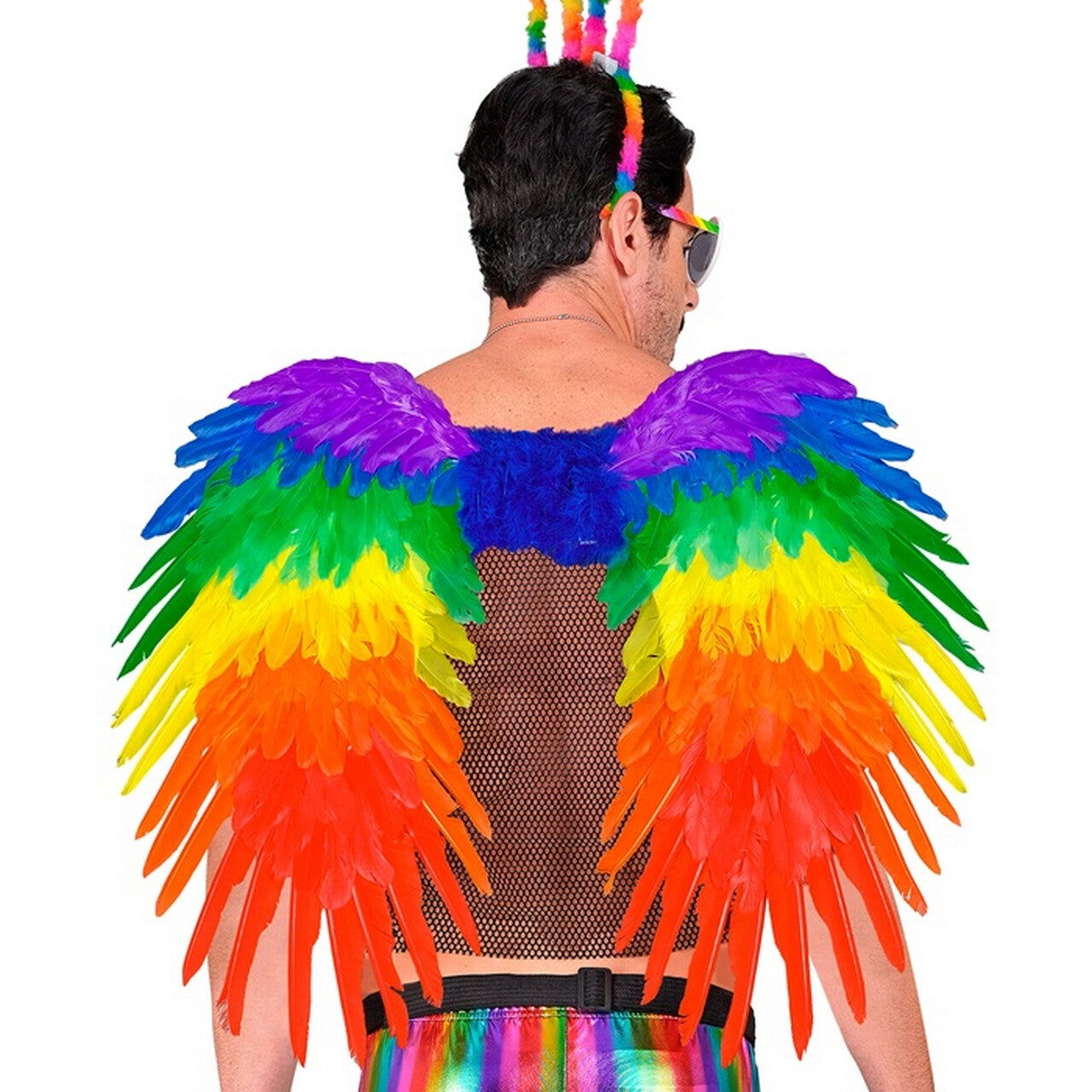 Op deze afbeelding zie je een Accessoires, van het merk Widmann. Fly To The Rainbow Vleugels