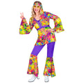 Groovy Peace And Love Hippie Jaren 60 Style Vrouw Kostuum
