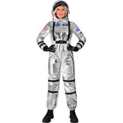 Op deze afbeelding zie je een Kostuums, van het merk Widmann. Astronaut Silver Moon Vrouw Kostuum