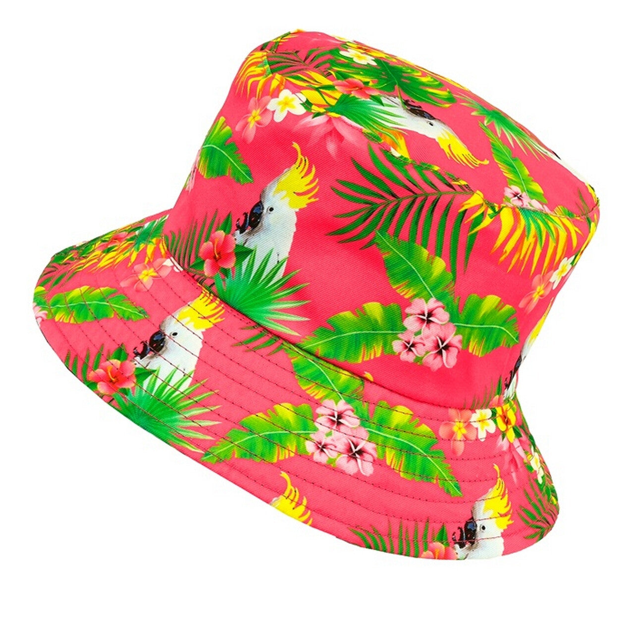 Op deze afbeelding zie je een Accessoires, van het merk Widmann. Bucket Hat Pink Flavour