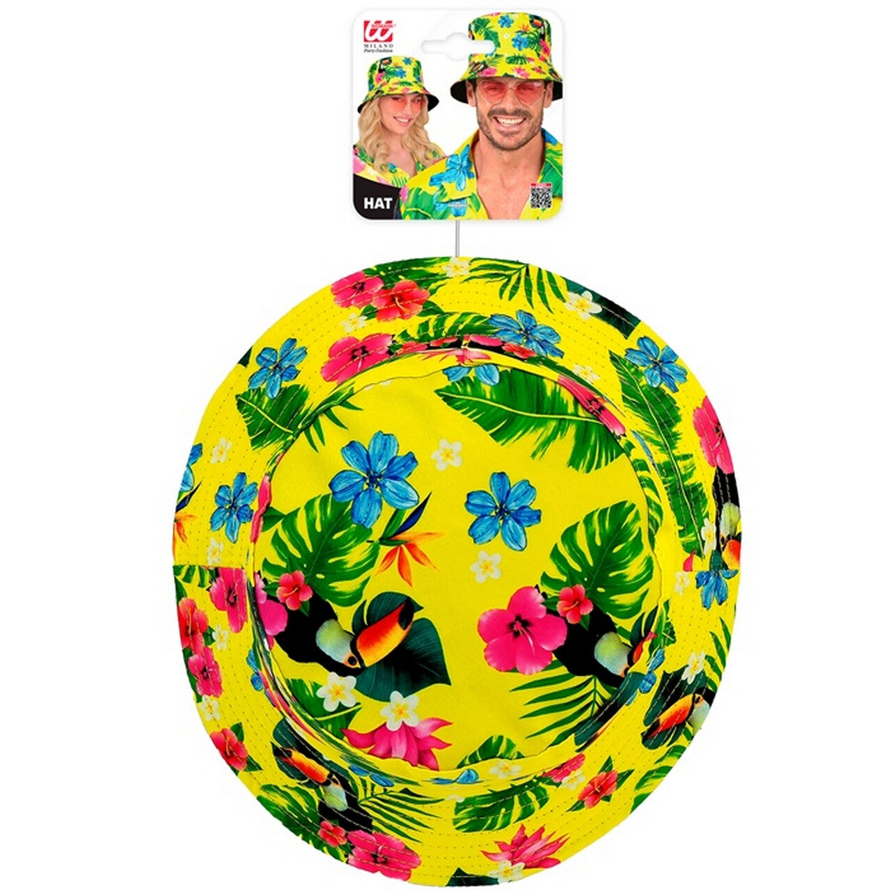 Op deze afbeelding zie je een Accessoires, van het merk Widmann. Bucket Hat Sunny Days