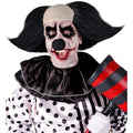 Pruik Met Kaal Hoofd Clown Sinister