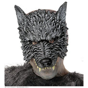 Op deze afbeelding zie je een Accessoires, van het merk Widmann. Kinloos Masker Grote Boze Wolf