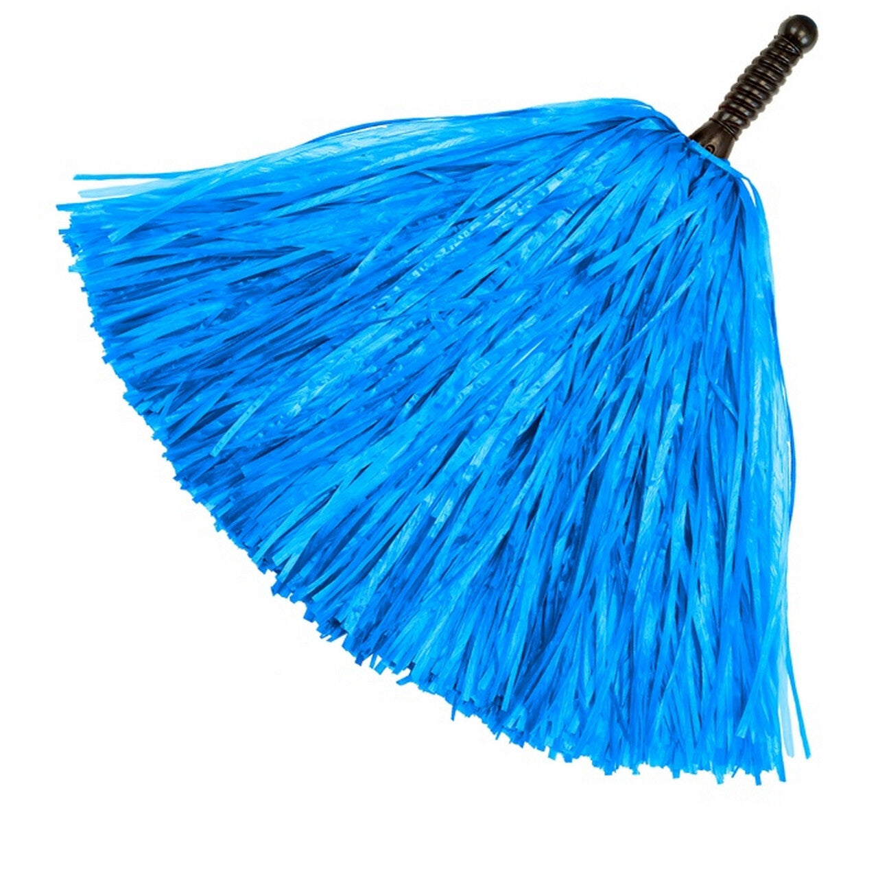 Op deze afbeelding zie je een Accessoires, van het merk Widmann. Cheerleader Pom Pom Blauw 1 Stuk