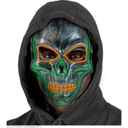 Op deze afbeelding zie je een Accessoires, van het merk Widmann. Schedel Masker Met Gekleurd Licht
