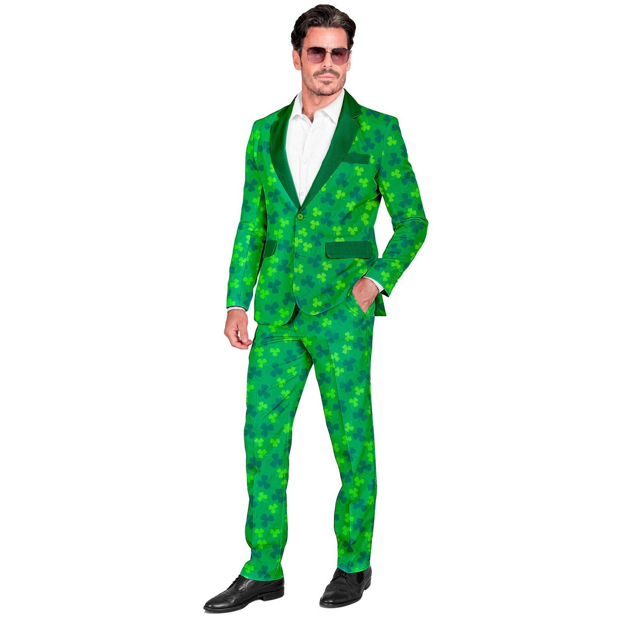 Op deze afbeelding zie je een Kostuums, van het merk Widmann. Patrick Lucky Day Man Kostuum