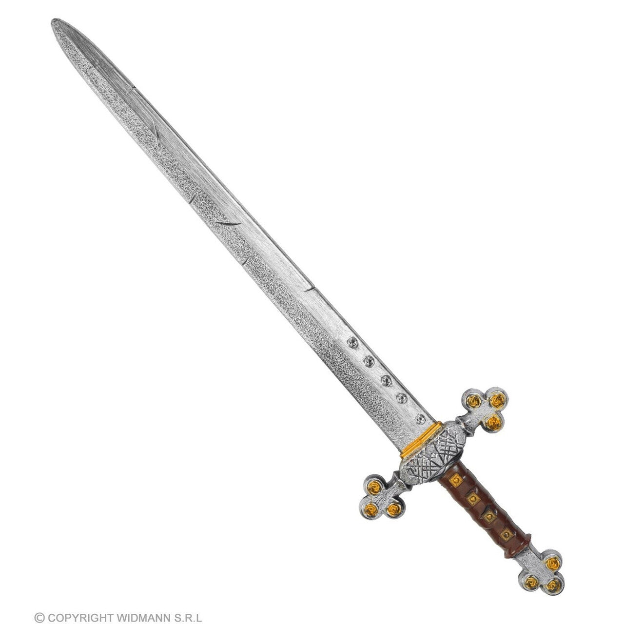 Op deze afbeelding zie je een Accessoires, van het merk Widmann. Koninklijk Zwaard 72 Cm