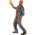 Coole Dude Zombie Man Kostuum