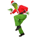 Groen Kerst Monster Grinch Man Kostuum