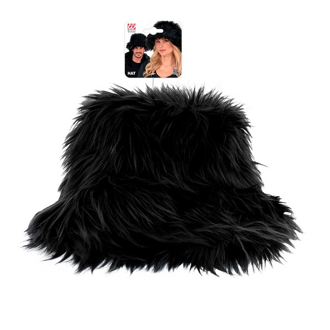 Op deze afbeelding zie je een Accessoires, van het merk Widmann. Warme Buckethat Zwart