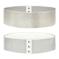 Zilveren Strass Riem
