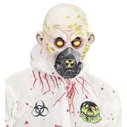 Op deze afbeelding zie je een Accessoires, van het merk Widmann. Masker Gevaarlijke Stoffen Biohazard Zombie