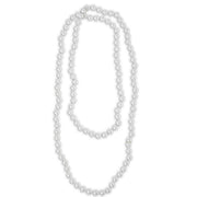 Op deze afbeelding zie je een Accessoires, van het merk Widmann. XXL Parelketting Lang, 160 Centimeter