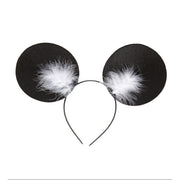 Op deze afbeelding zie je een Accessoires, van het merk Widmann. Ms Mouse Hoofdband Muis Met Marabou