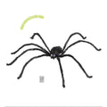 Deco Gigantische Spin Met Lichtende Ogen, 153 Centimeter