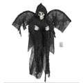 Horror Deco Grimreaper Met Vleugels, 51 Centimeter