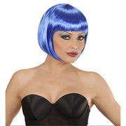 Op deze afbeelding zie je een Accessoires, van het merk Widmann. Ms Bob Pruik, Boblijn Blauw