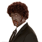 Op deze afbeelding zie je een Accessoires, van het merk Widmann. Pruik, Pulp Fiction Afro Jules Winnfield