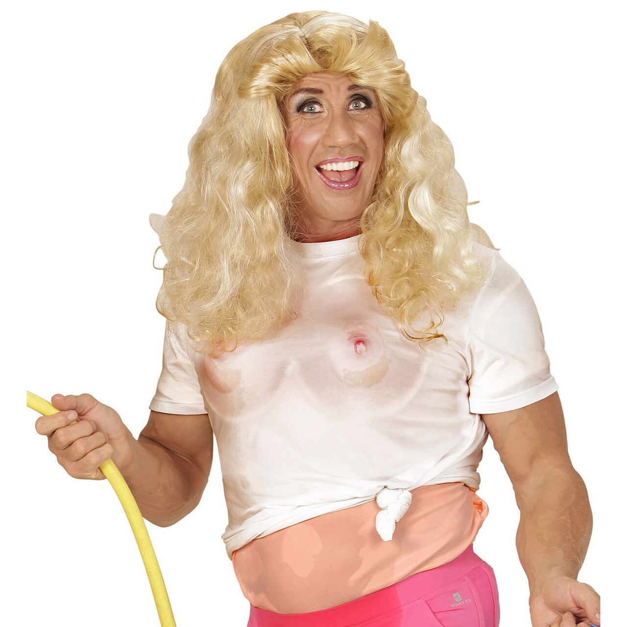 Op deze afbeelding zie je een Kostuums, van het merk Widmann. Lollig Travo Borsten T-Shirt Man