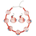 Halloween Juweel Ketting En Oorbellen Met Oogballen