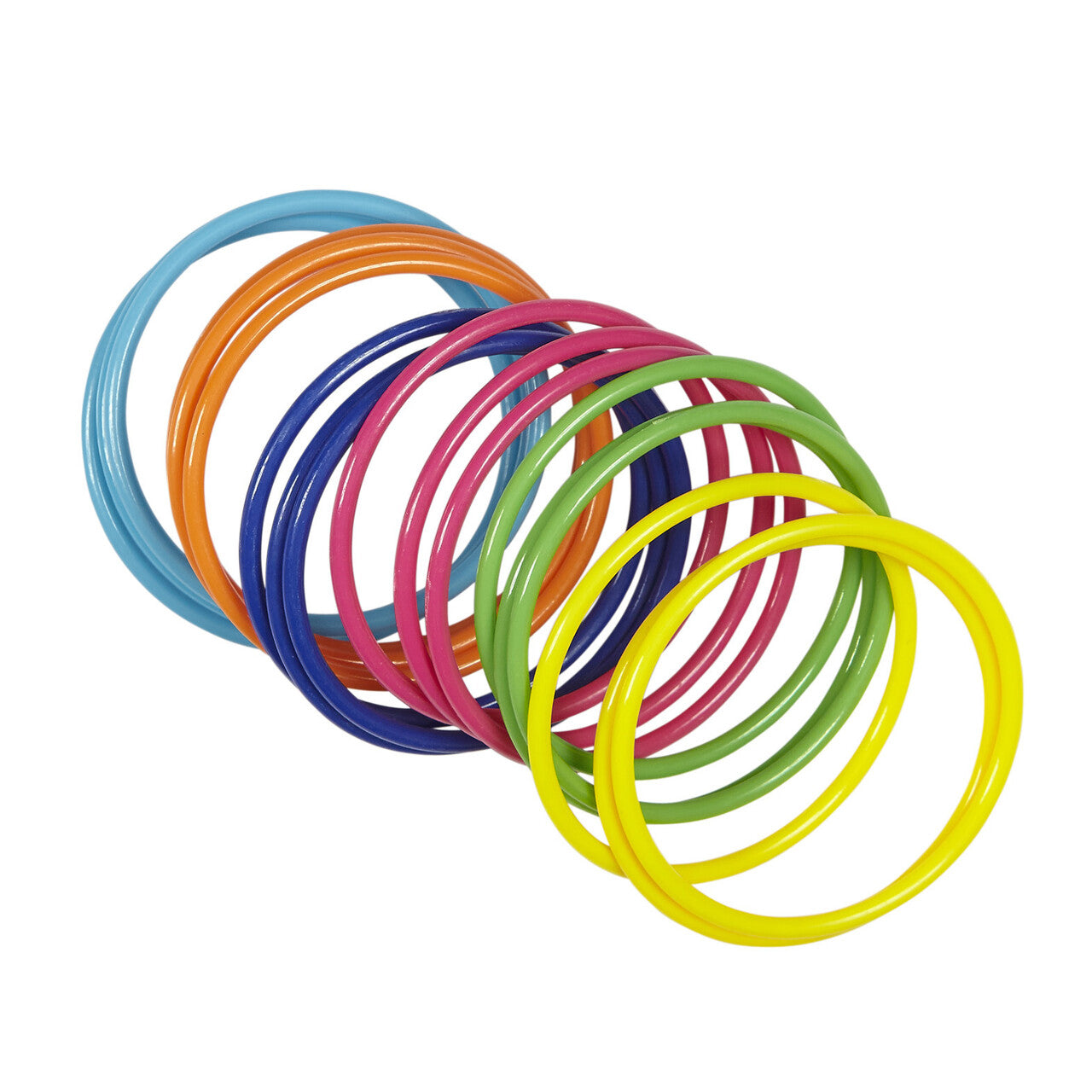 Op deze afbeelding zie je een Accessoires, van het merk Widmann. Disco 18 Armband Ringen Multikleuren
