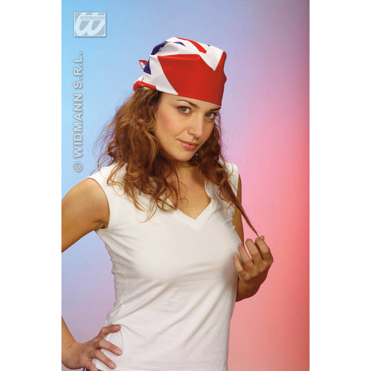 Op deze afbeelding zie je een Accessoires, van het merk Widmann. Bandana Engeland