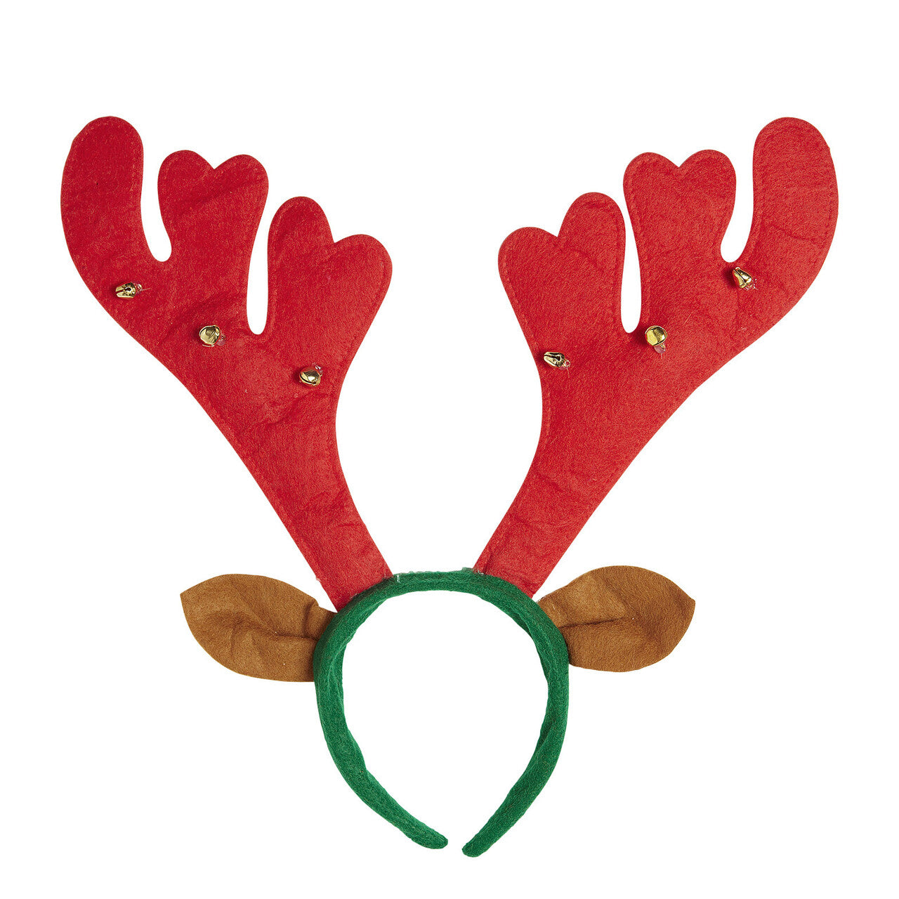 Op deze afbeelding zie je een Accessoires, van het merk Widmann. Hoofdband Rendier Met Belletjes En Oren Rudolf