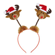Op deze afbeelding zie je een Accessoires, van het merk Widmann. Trillende Hoofdband Met Kerstman Muts