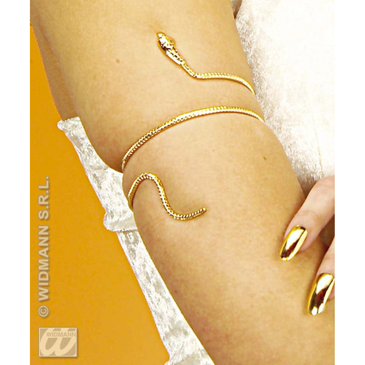 Op deze afbeelding zie je een Accessoires, van het merk Widmann. Slangen Armband